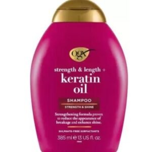 Simi Beauty Product Keratin Oil Fortifying Anti-Frizz Shampoo for Damaged Hair Hair Oil  (385 ml)