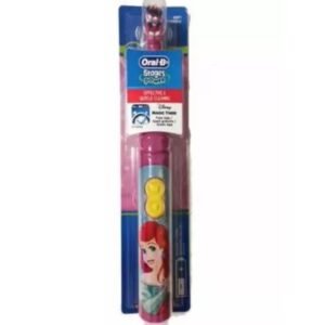Oral-B Battery Electric Powered Kid's Soft Toothbrush Featuring Disney Princess Extra Soft Toothbrush