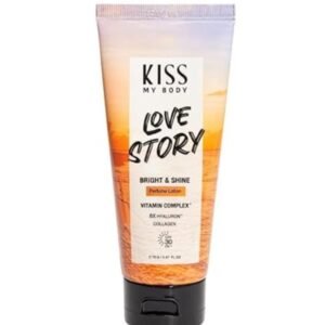 KISS MY BODY Bright Shine Perfume Lotion SPF30 PA+++ | Vitamin Complex | 8X HYALURON COLLAGEN (70G, THAILAND) (Love Story)