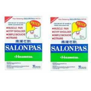 Salon Paas PAIN RELIEVING PATCH 10 PATCHES Plaster Pack of 2 (total 20patche)